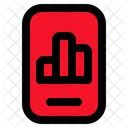 Statistic Phone Report Icon