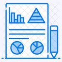 Statistical Data Market Data Business Data Icon