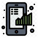 Statistical Graph Statistical Analytics Statistical Analysis Icon