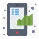 Statistical Graph Statistical Analytics Statistical Analysis Icon