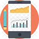 Statistical Data Mobile Icon