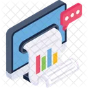 Statistical Report Chart Icon
