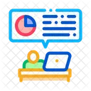 Statistician Assistant Work Icon
