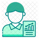 Statistician Profession Avatar Icon