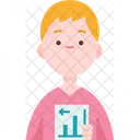 Statistician Information Analysis Icon