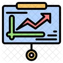 Statistics Presentation Business Icon