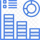 Statistics Graph Business And Finance Icon