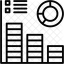 Statistics Graph Business And Finance Icon