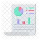 Statistics Graph Analytics Icon