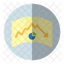 Statistics Graph Report Icon