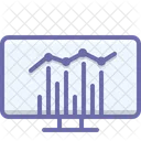 Statistics Analytics Seo Icon