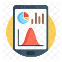 Mobile Data Data Analytics Business Infographic Icon