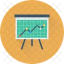 Statistics Analytics Presentation Icon