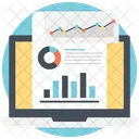 Statistics Web Analysis Icon