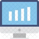 Statistics Screen Monitor Icon