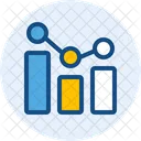 Statistics Diagram Point Right Growth Graph Icon