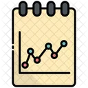 Notepad Statistics Analytics Icon