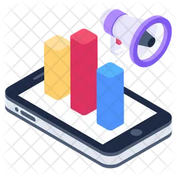 Statistics App Promotion  Icon