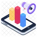 Internet Marketing Marketing App Statistics App Promotion Icon