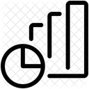 Business Statistics Diagram Icon