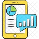 Statistics Graph Analytics Icon