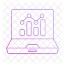 Statistics Graph Analytics Icon