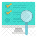 Statistics Monitor Graph Icon