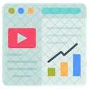 Statistics Stats Analysis Sampling 아이콘