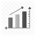 Statistics increase  Icon