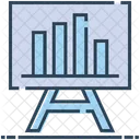 Statistics Presentation  Icon