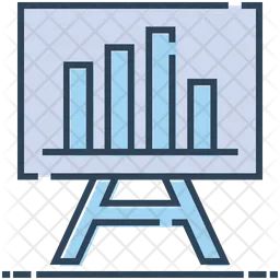 Statistics Presentation  Icon