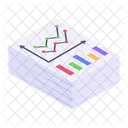 Statistics Report Analytics Statement Business Report Icon