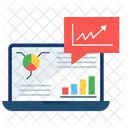 Statistics Report Marketing 아이콘