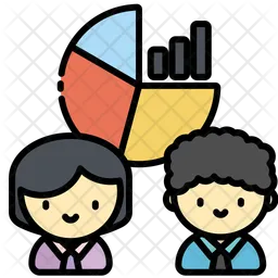 Statistics talk  Icon