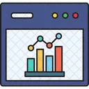 Statistics Graph Analytics Icon