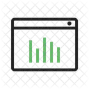 Statistik Web Monitoring Symbol