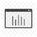 Statistik Webseite Monitoring Symbol