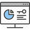 Statistik Diagramm Kreisdiagramm Symbol