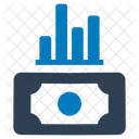 Statistik Grafik Geld Symbol