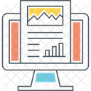 Statistik Bericht Diagramm Symbol