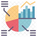 Statistik Kreis Diagramm Symbol