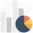 Statistiken Balkengrafik Finanzdiagramm Symbol