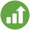 Statistik Hoch Pfeil Symbol