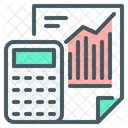 Analyse Rechner Diagramm Symbol