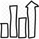 Statistik Wachstum Diagramm Symbol