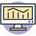 Statistiken Bildschirm Balken Symbol