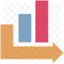 Statistiken Finanzdiagramme Balkendiagramme Symbol