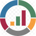 Statistik Grafik Finanzdiagramm Symbol