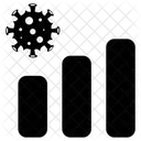 Statistik Covid Diagramm Symbol