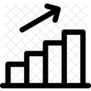Statistiken Steigerung Diagramm Symbol
